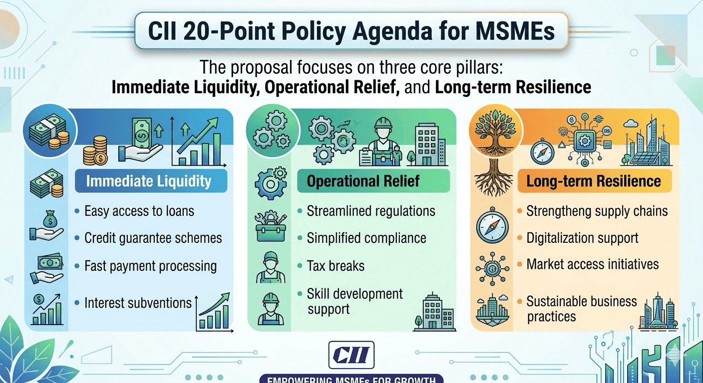 CII 20-Point Policy Agenda for MSMEs