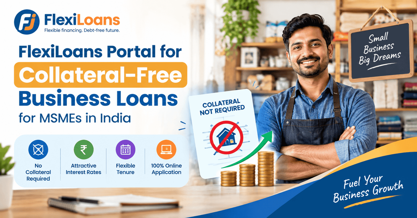 FlexiLoans Digital Lending Platform for MSMEs Loans